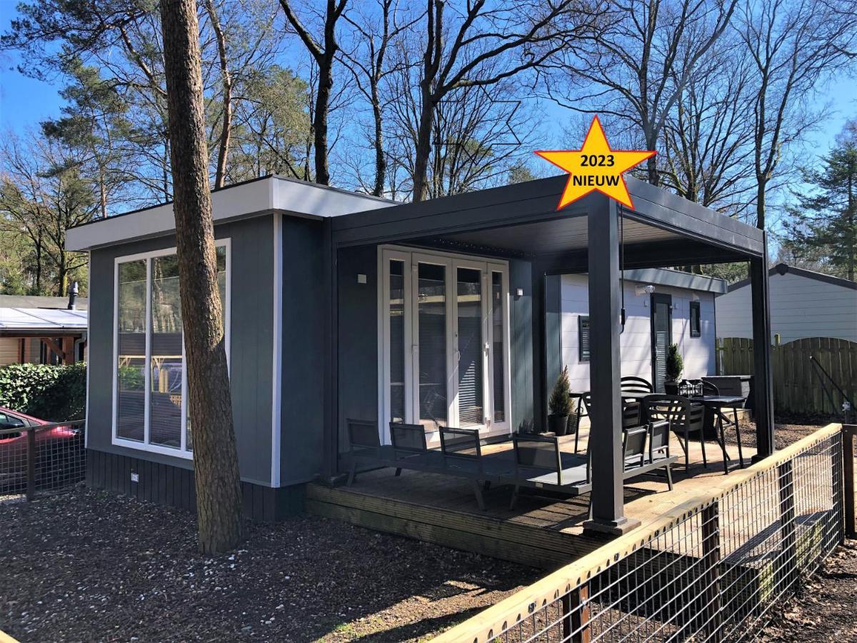 Luxe Chalet bij Hoenderloo - recreation only Buitenkant foto